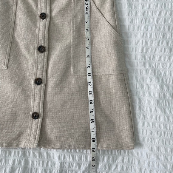 Cute Banana Republic Beige Mini Skirt - Picture 6 of 8